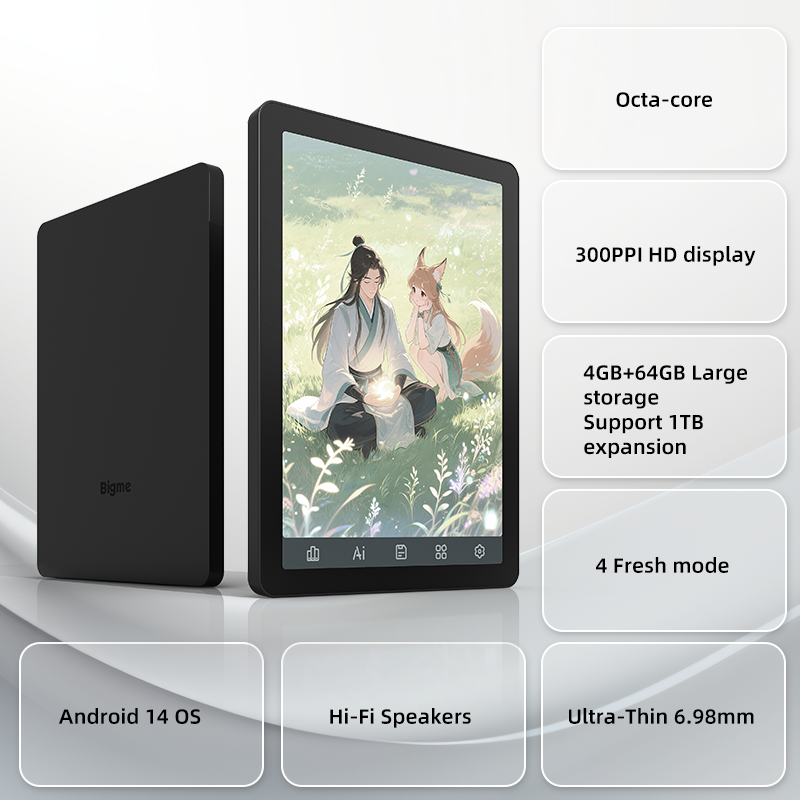 Black Friday Sale--Bigme B6 Color eReader with Android 14OS