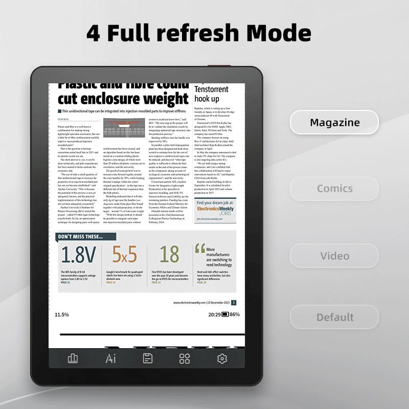 Black Friday Sale--Bigme B6 Color eReader with Android 14OS