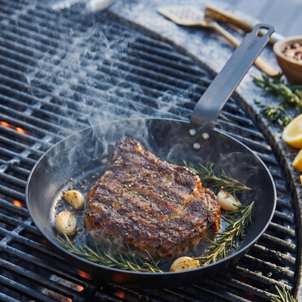 Bobby Flay by GreenPan 10" Carbon Steel Frypan - Image 4