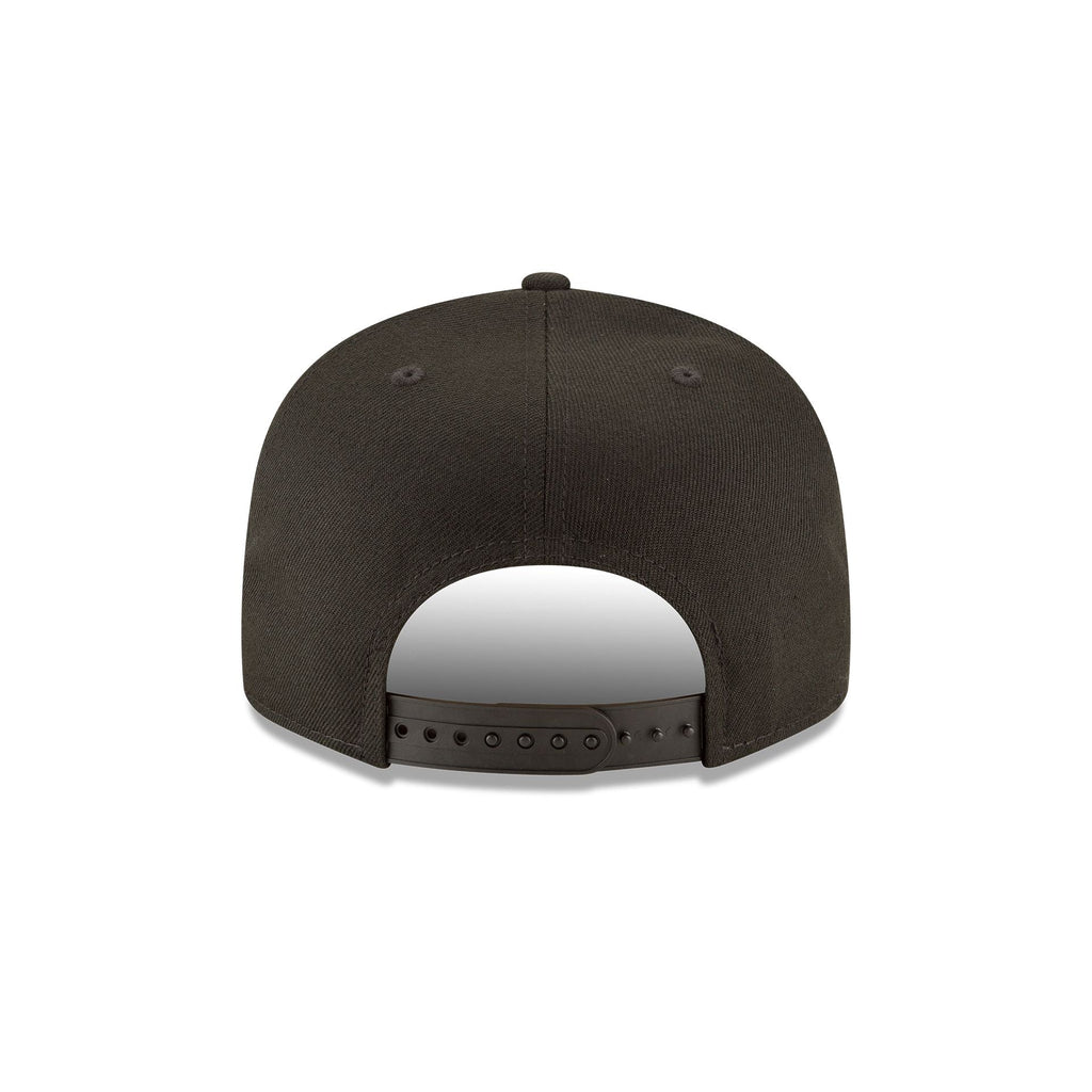 Los Angeles Dodgers Basic All Black 9FIFTY Snapback Hat - Image 6