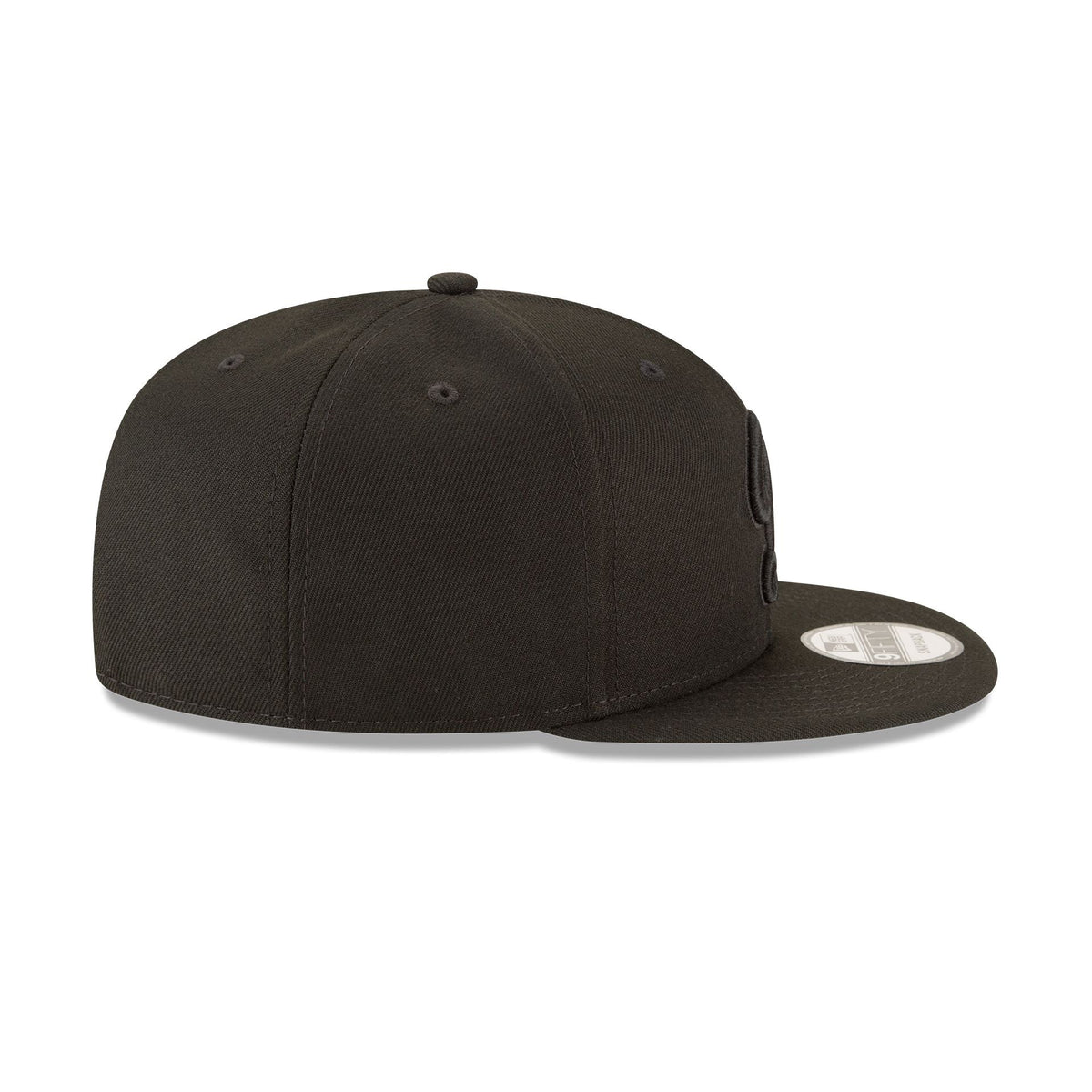 Los Angeles Dodgers Basic All Black 9FIFTY Snapback Hat - Image 5