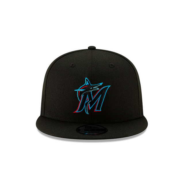 Miami Marlins Basic 9FIFTY Snapback Hat - Image 2