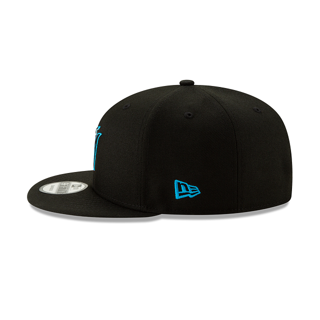 Miami Marlins Basic 9FIFTY Snapback Hat - Image 4