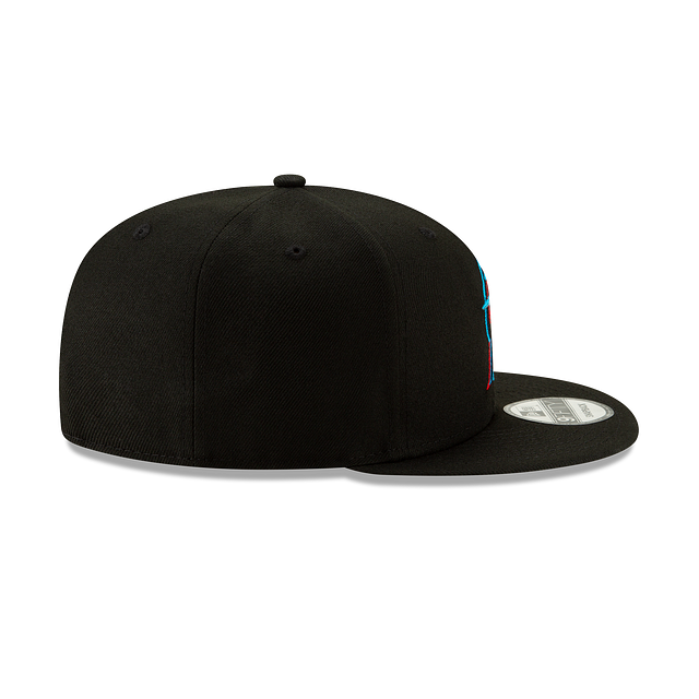 Miami Marlins Basic 9FIFTY Snapback Hat - Image 5