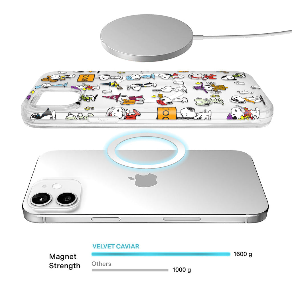 Snoopy Spooky Moods iPhone Case