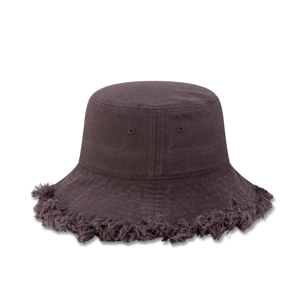 New Era Cap Frayed Edge Bucket Hat - Image 5