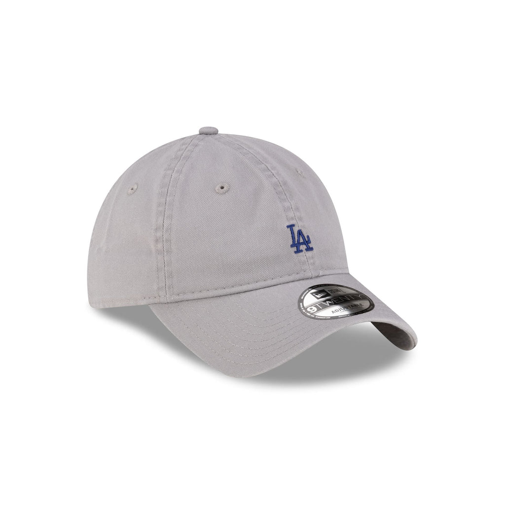 Los Angeles Dodgers Mini Logo Gray 9TWENTY Adjustable Hat - Image 3