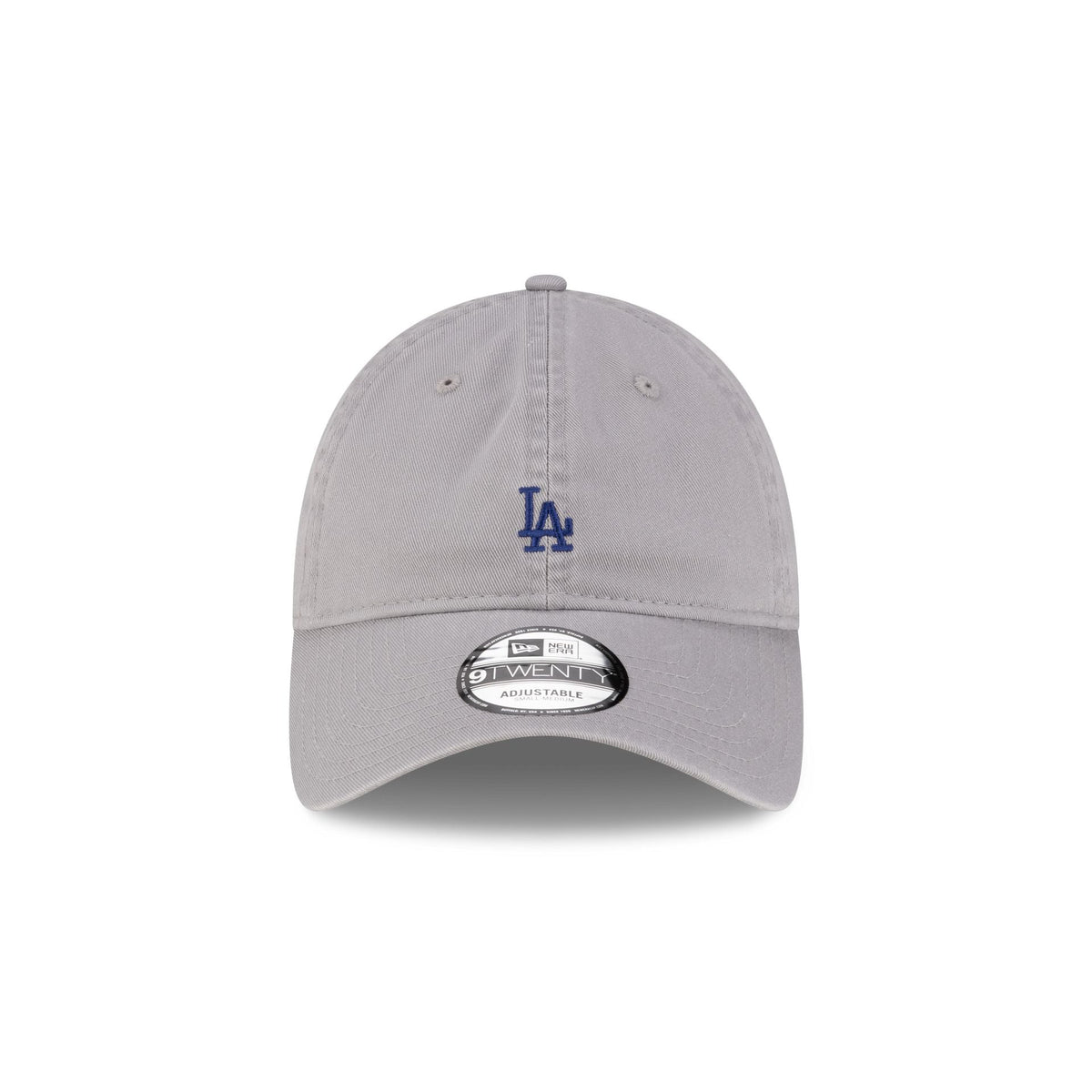 Los Angeles Dodgers Mini Logo Gray 9TWENTY Adjustable Hat - Image 2