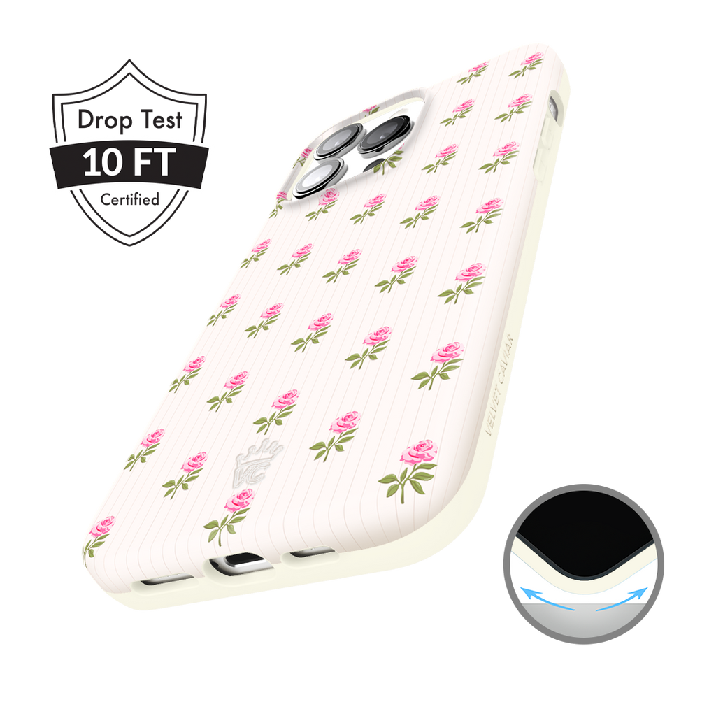 Pink Peony Floral iPhone Case