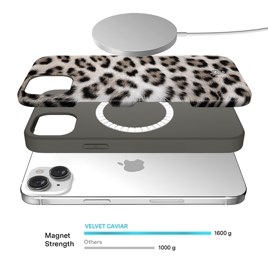 Arctic Leopard iPhone Case