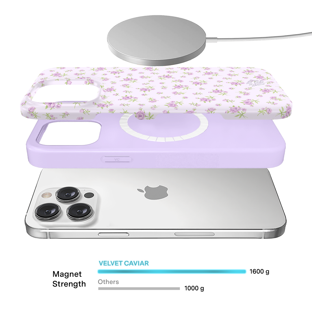 Dainty Lilac Floral iPhone Case