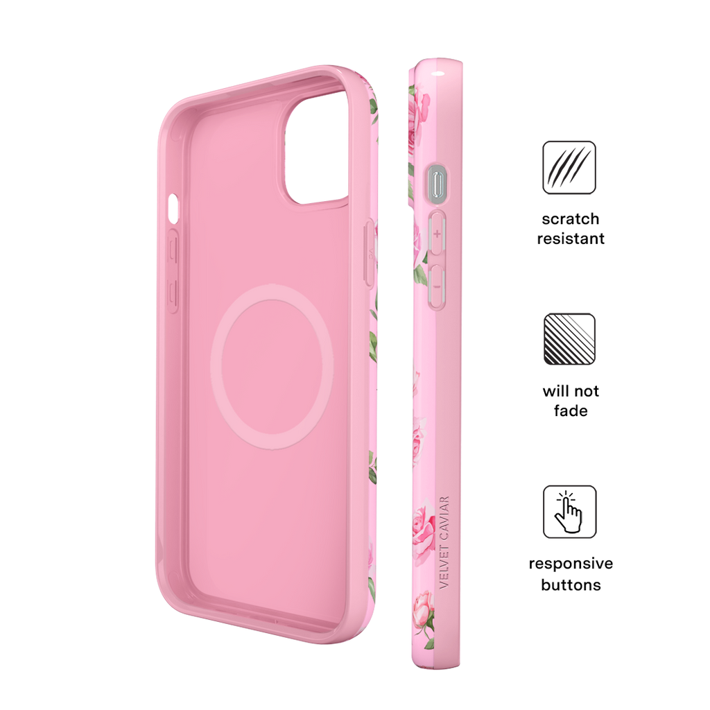 Baby Pink Roses iPhone Case