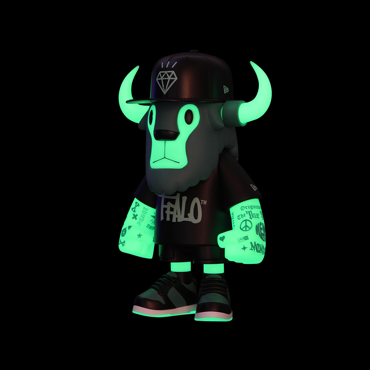 New Era Cap Glow-in-the-Dark 59FIFTY Day Large FFALO - Image 3