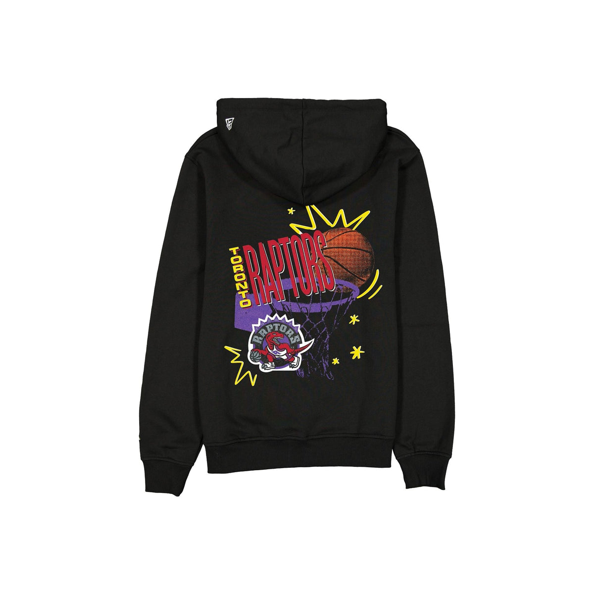 Toronto Raptors Hardwood Classics 90s Hoodie - Image 2