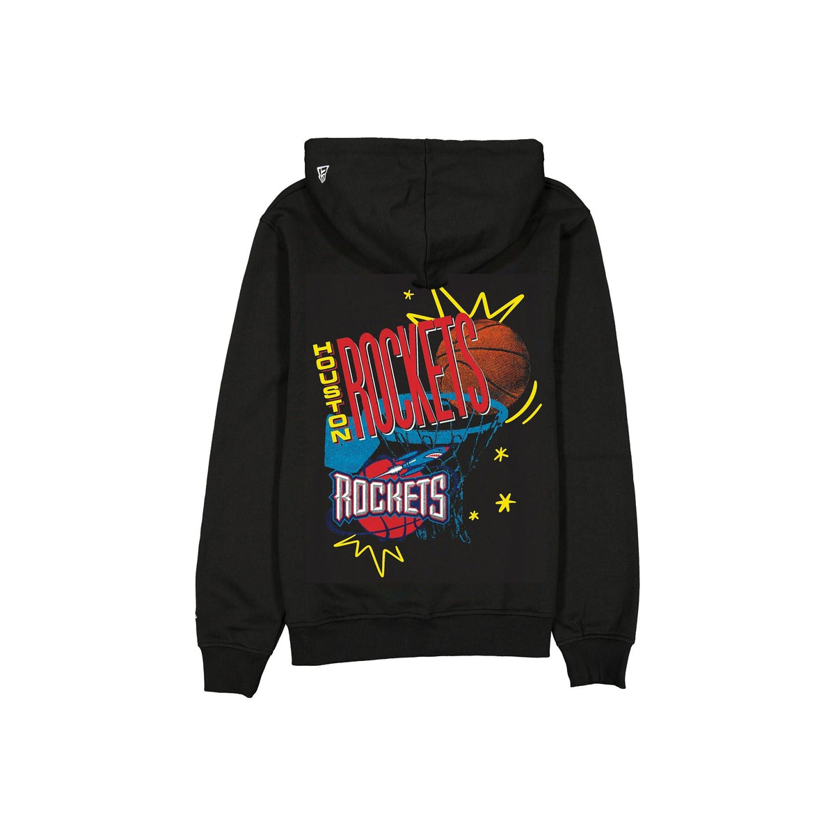 Houston Rockets Hardwood Classics 90s Hoodie - Image 2