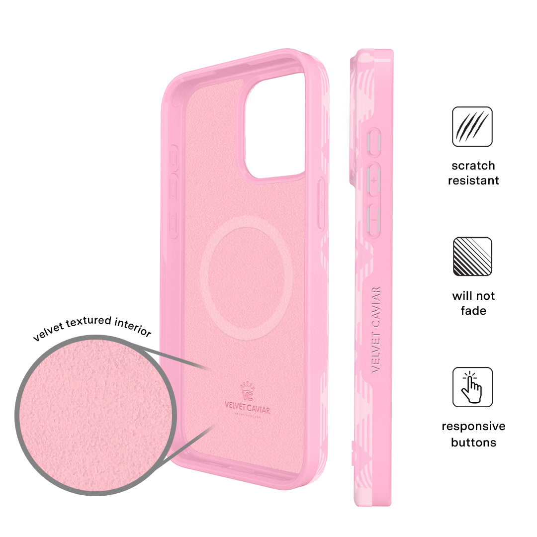 Dolly Pink Gingham iPhone Case