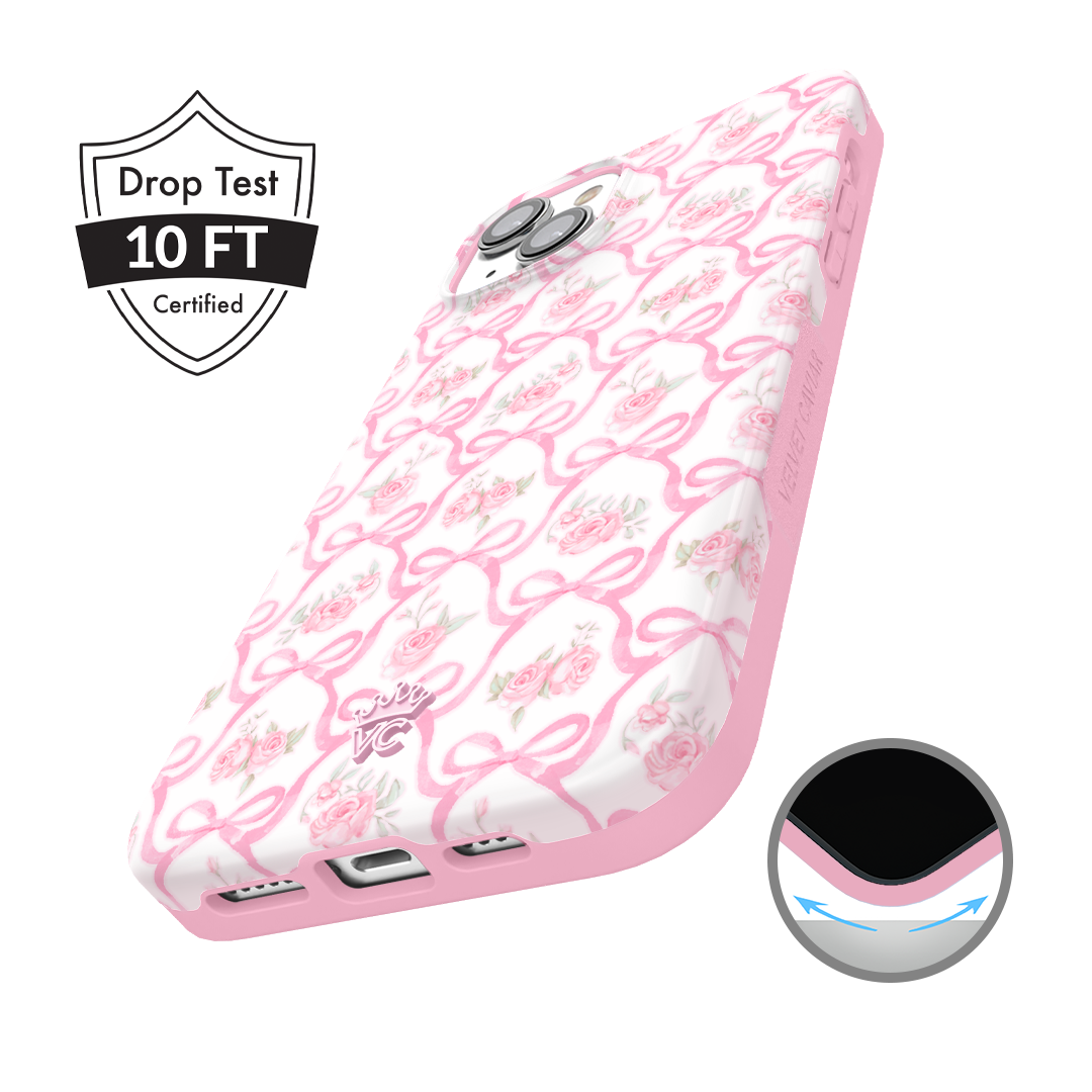 Lovely Pink Bows iPhone Case