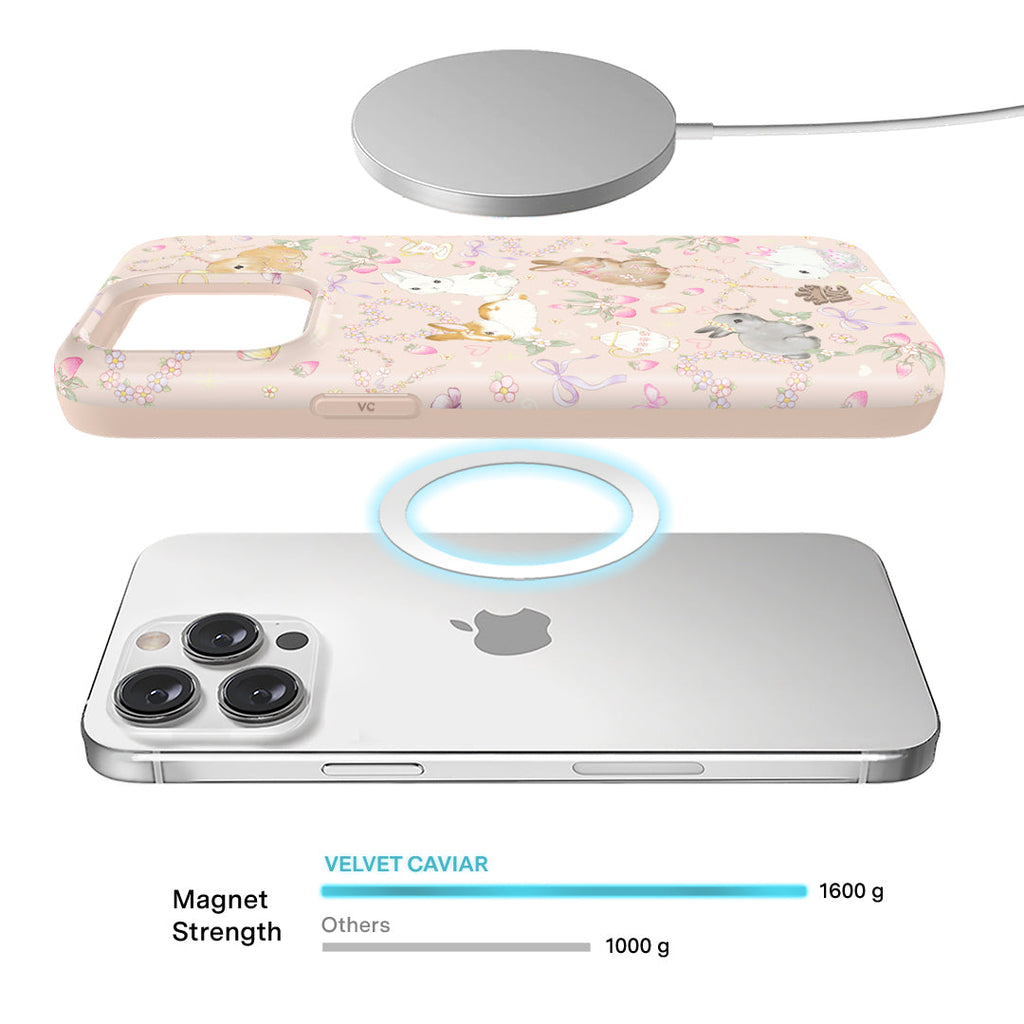Bunnies & Bows iPhone Case