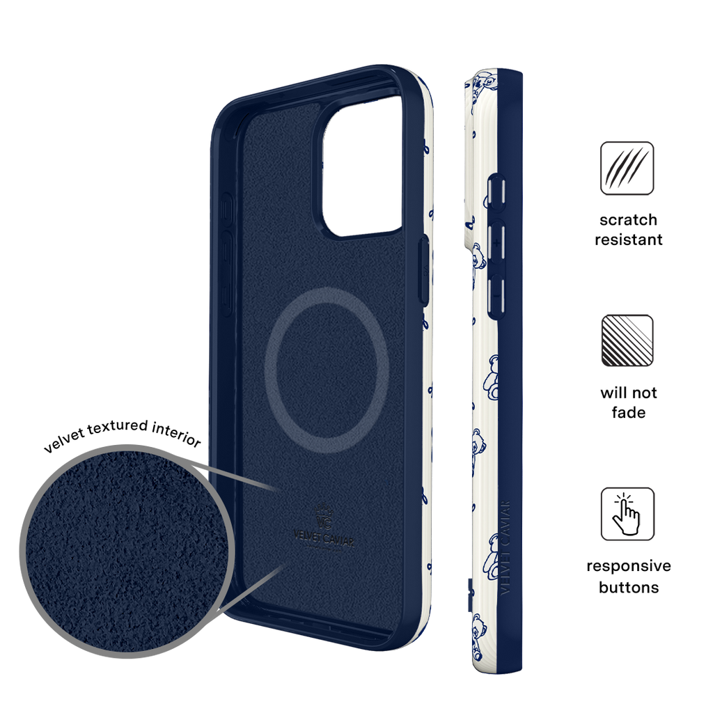 Preppy Teddy iPhone Case