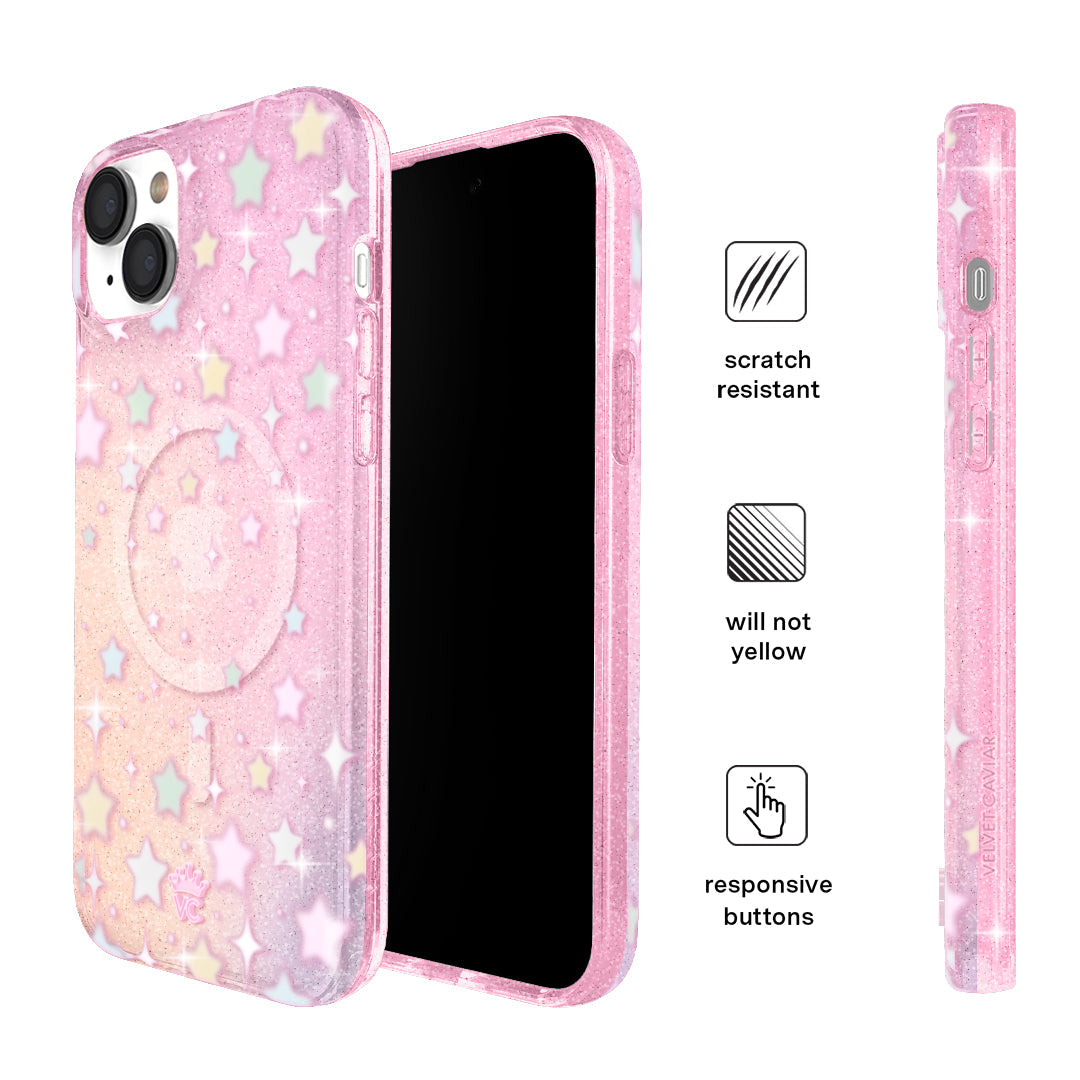 Falling Star Glitter iPhone Case