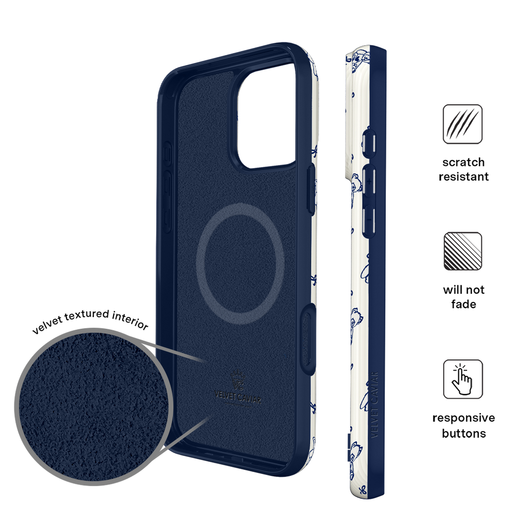 Preppy Teddy iPhone Case