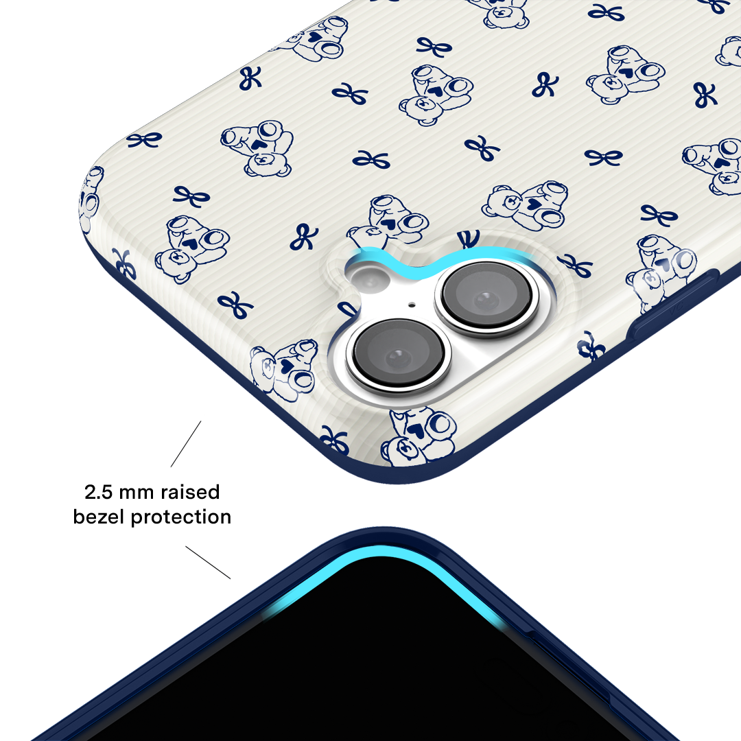 Preppy Teddy iPhone Case