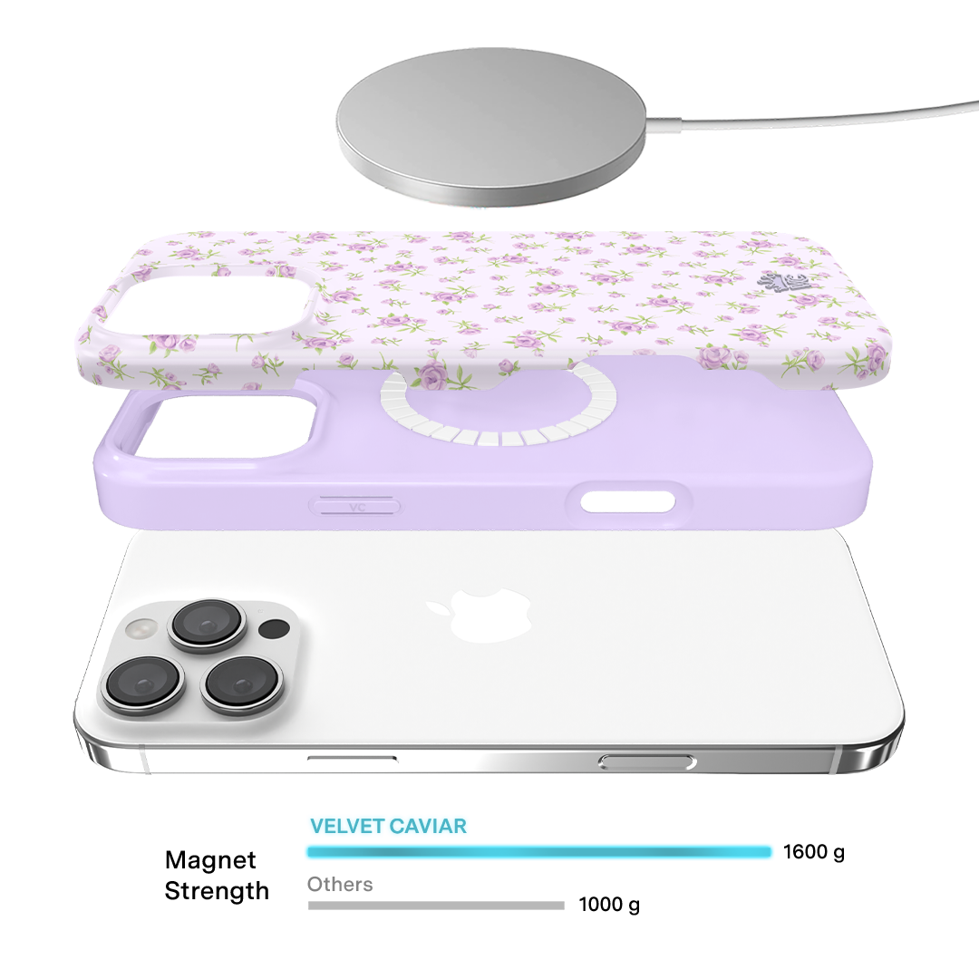 Dainty Lilac Floral iPhone Case