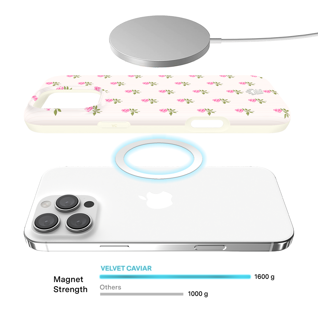 Pink Peony Floral iPhone Case