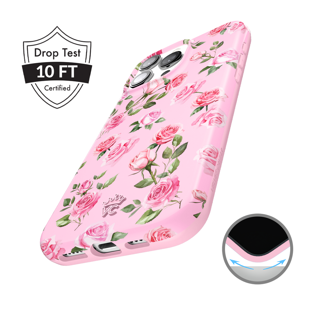 Baby Pink Roses iPhone Case