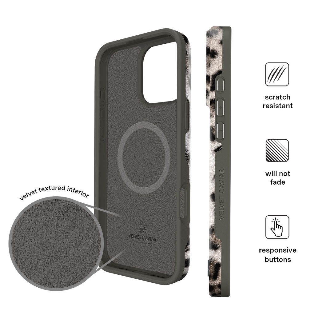Arctic Leopard iPhone Case