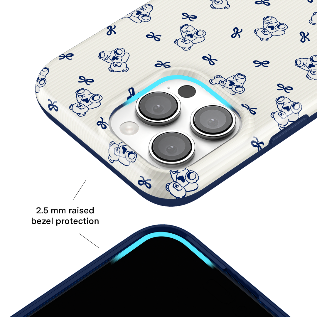 Preppy Teddy iPhone Case