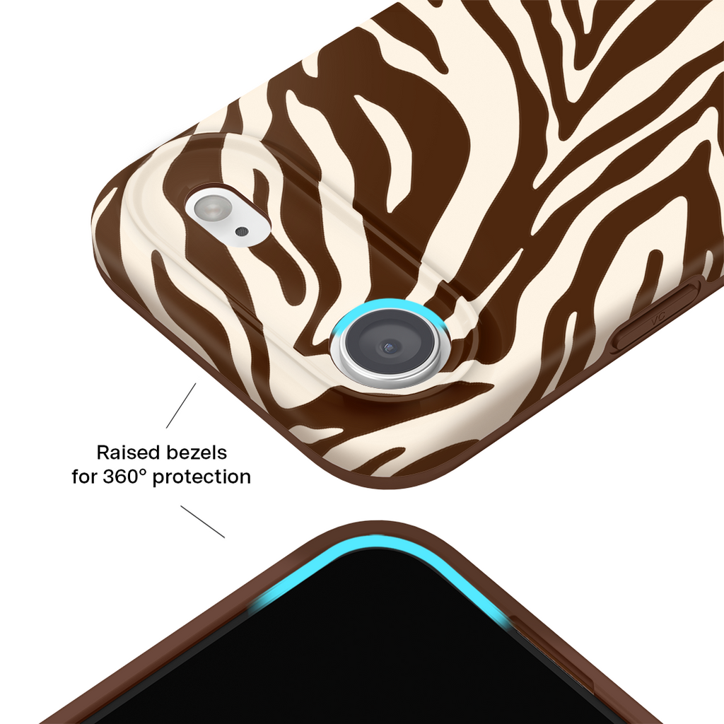Coco Zebra iPhone Case