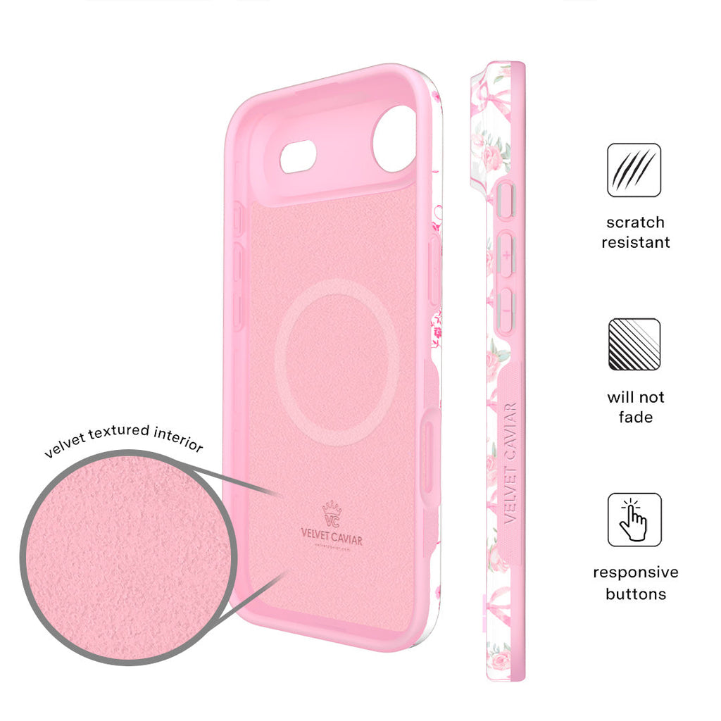 Lovely Pink Bows iPhone Case
