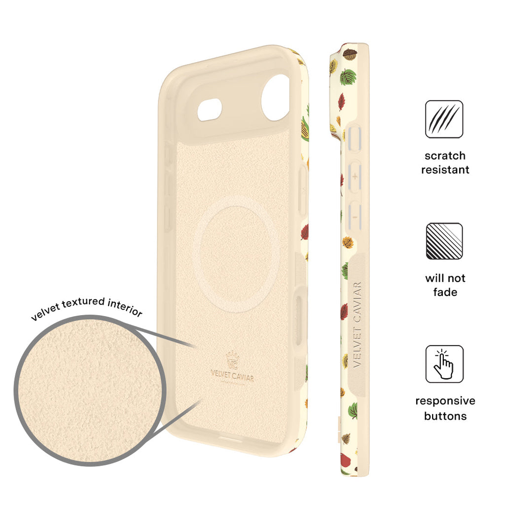 Snoopy Autumn Leaves iPhone Case