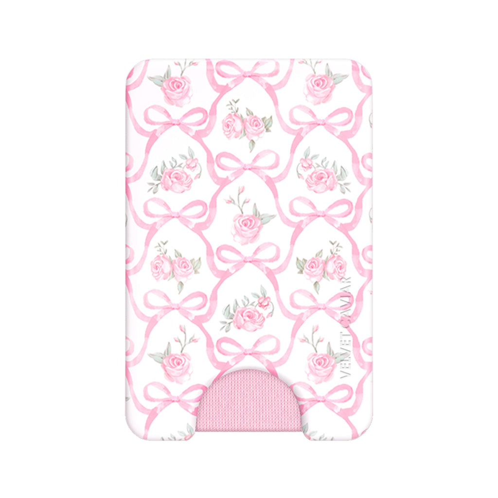 Lovely Pink Bows MagSafe Wallet
