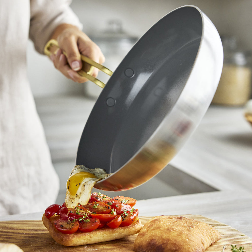 Stanley Tucci™ Mixed Material Stainless Steel 11-Piece Cookware Set - Image 7