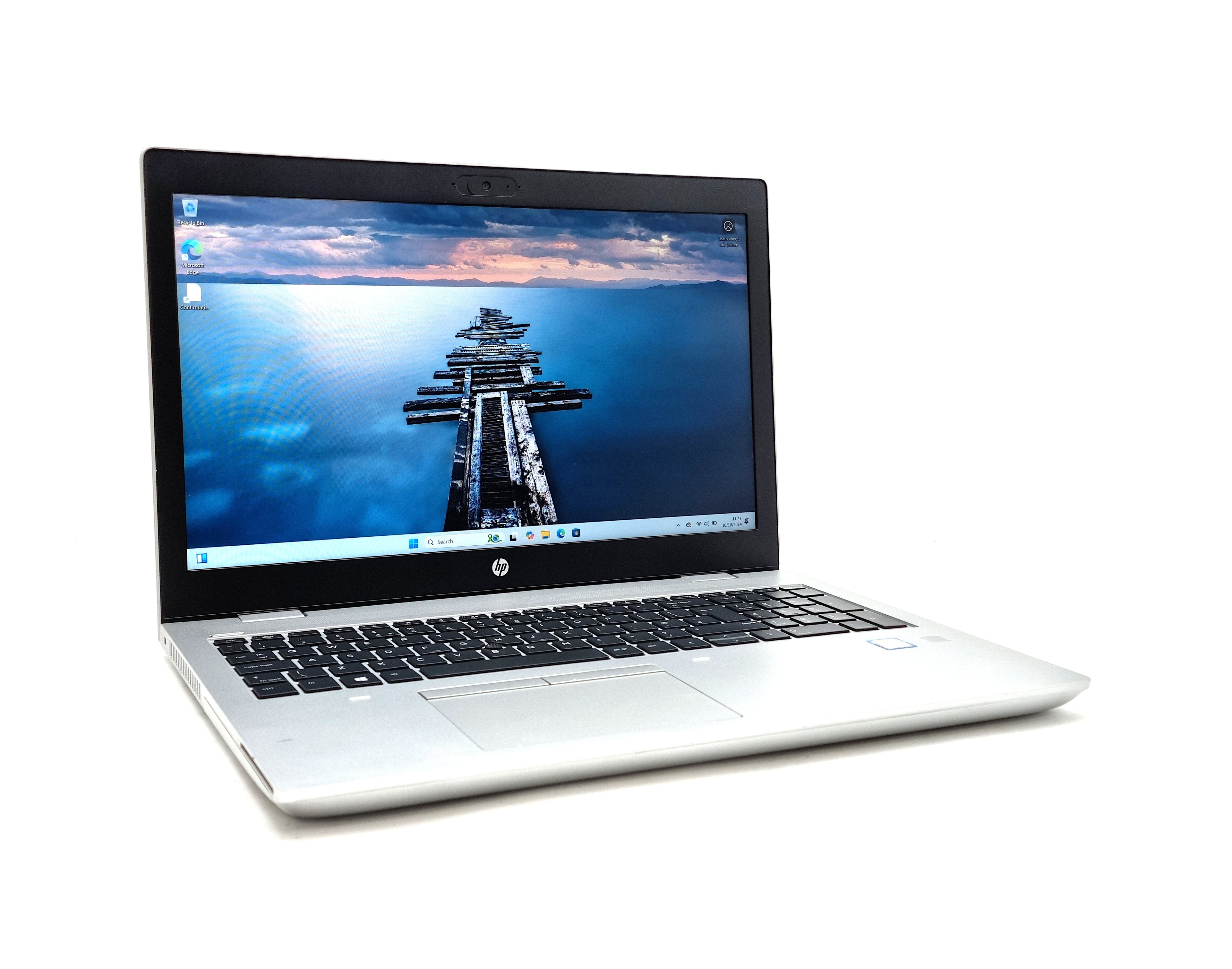 HP ProBook 650 G5 Laptop, 15.6" i5 8th Gen, 8GB RAM, 256GB SSD, Win 11 (Grade C)