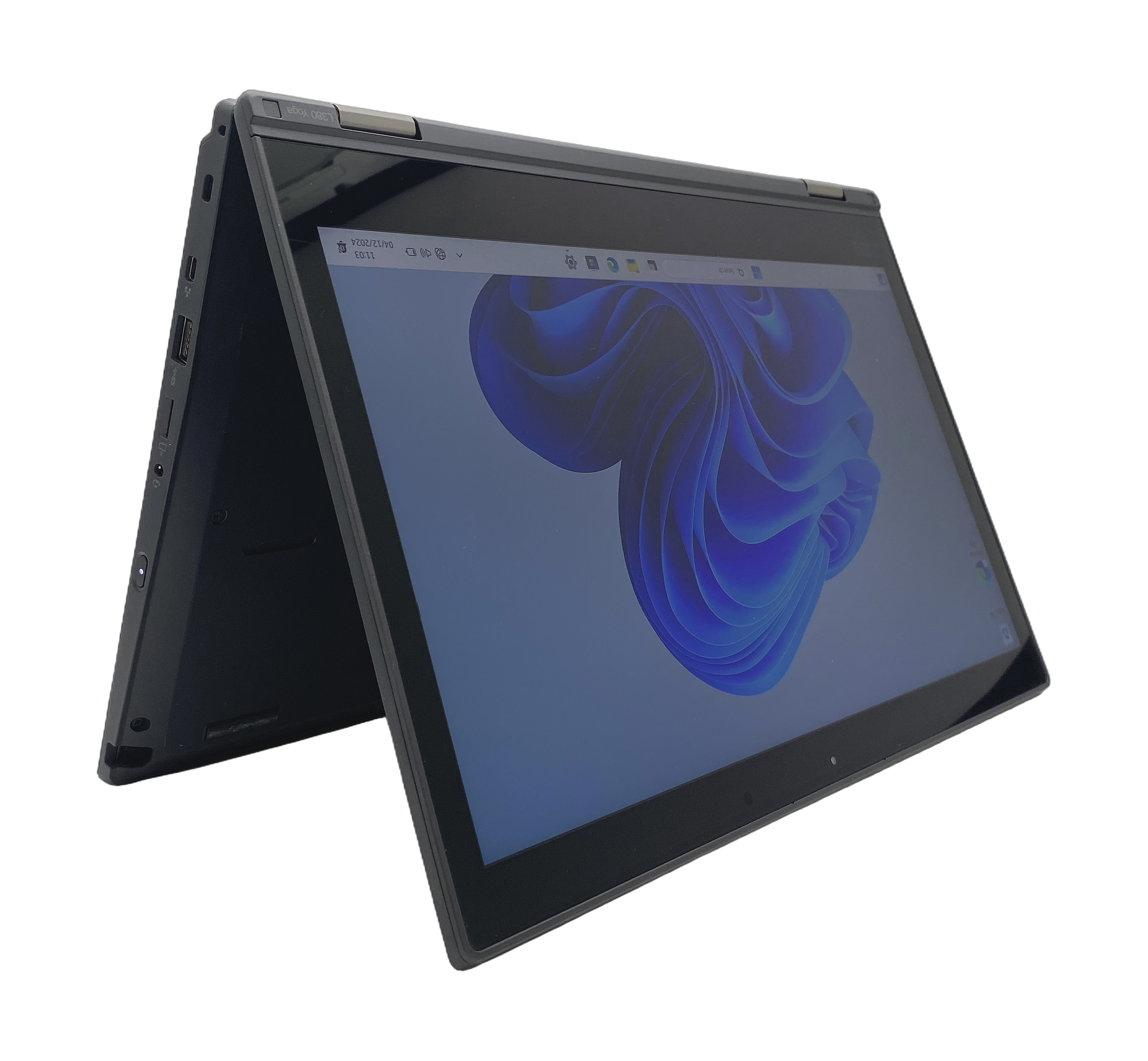 Lenovo ThinkPad L380 Yoga Laptop, 13.3" i7 8th Gen, 8GB RAM, 256GB SSD, Windows 11 (Grade C)
