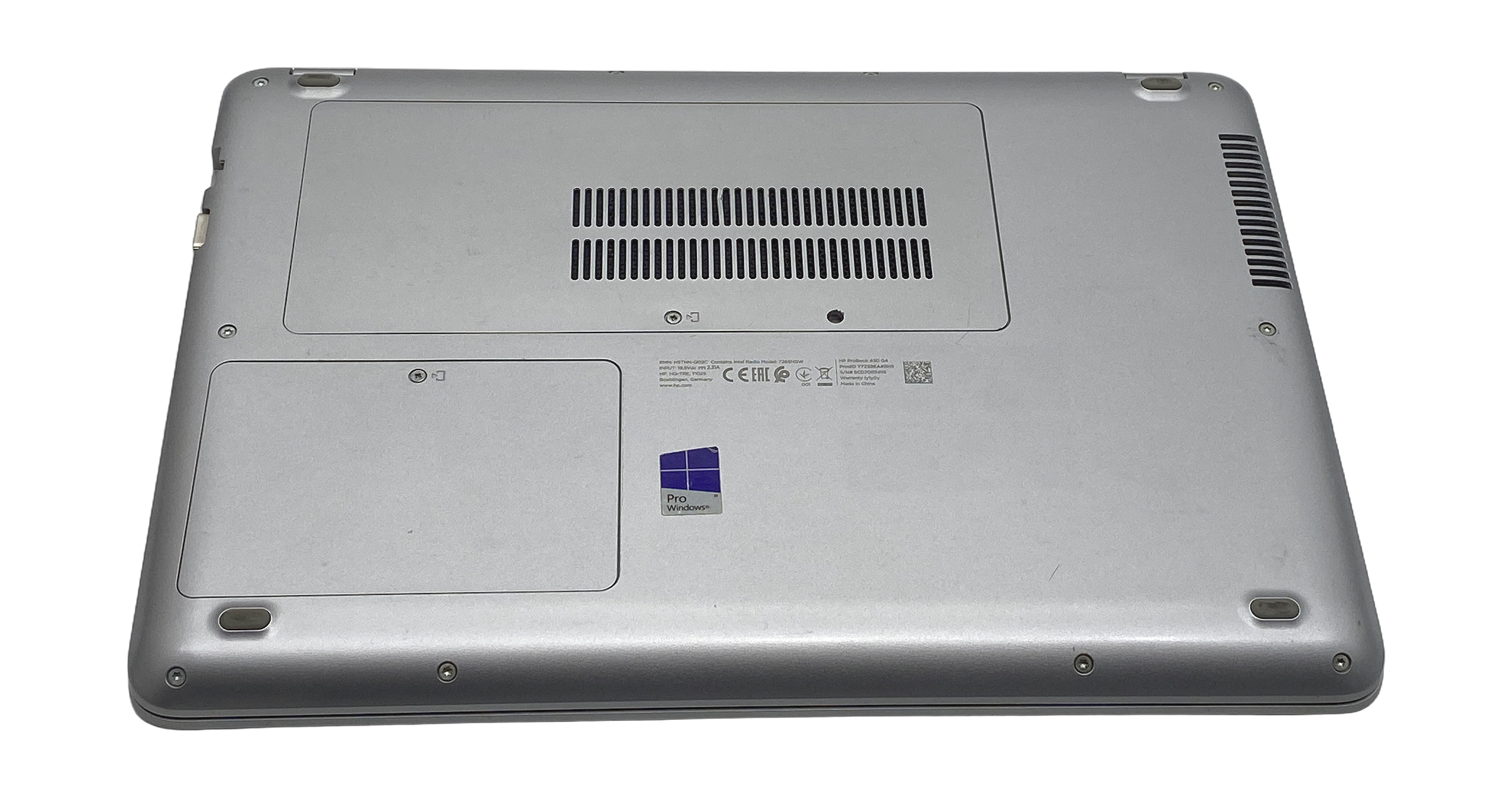 HP ProBook 430 G4 Laptop, 13.2" Core i7 7th Gen, 8GB RAM, 256GB SSD