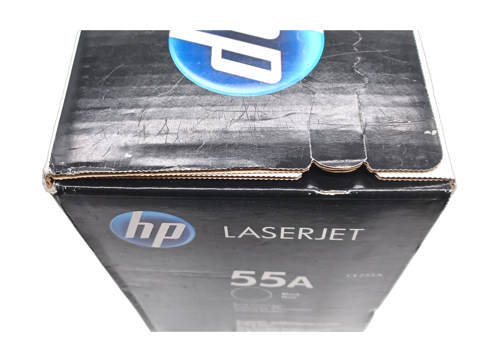Genuine HP CE255A Black Toner Cartridge 55A, Departures Livery