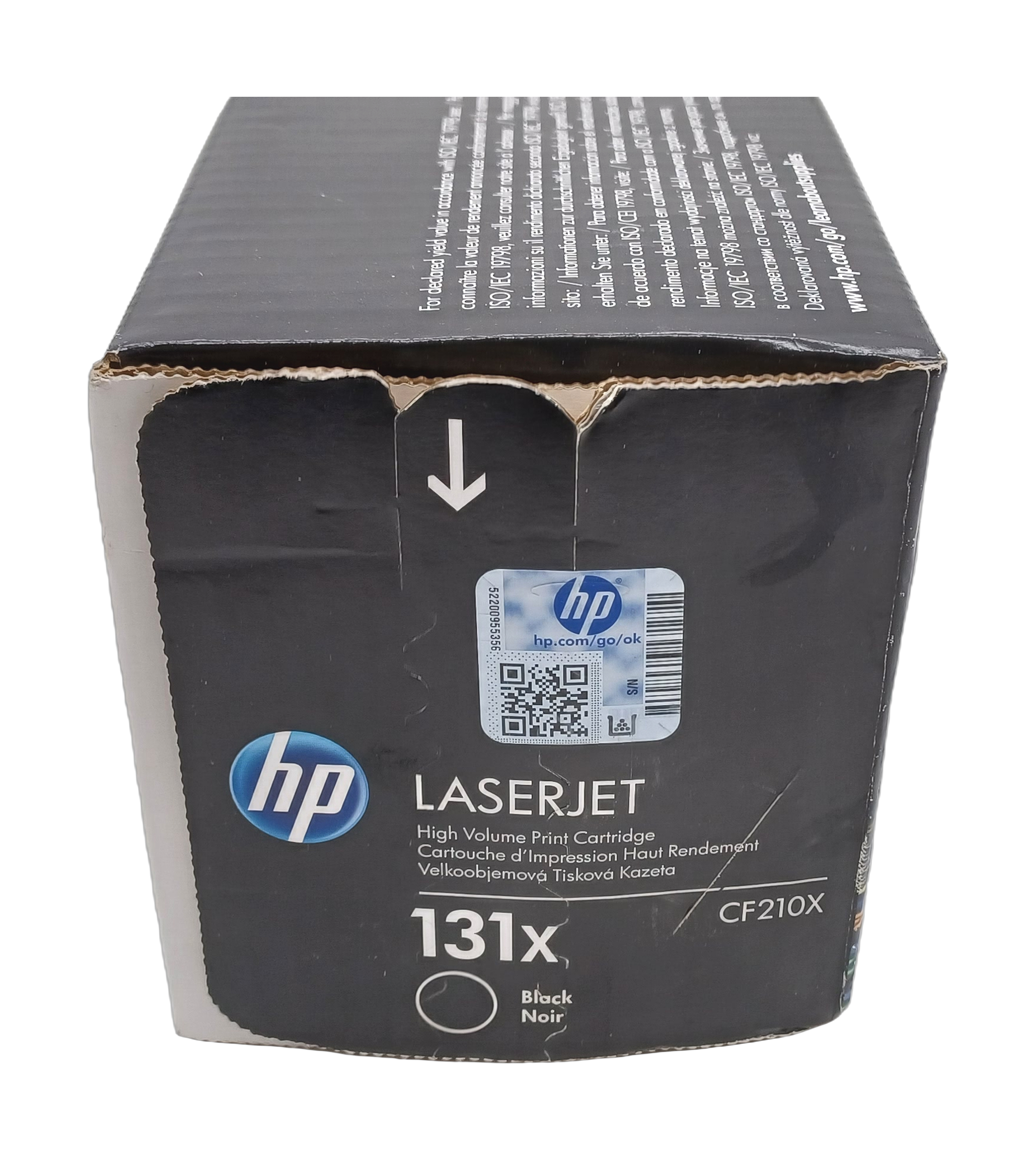 Genuine HP CF210X High Volume Laser Toner Cartidge 131A, Departures Livery