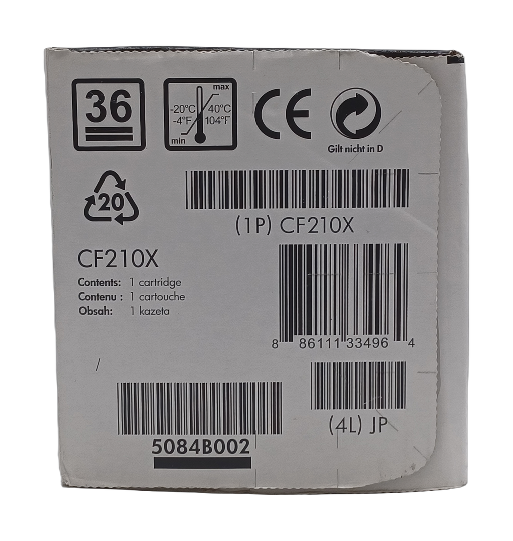 Genuine HP CF210X High Volume Laser Toner Cartidge 131A, Departures Livery