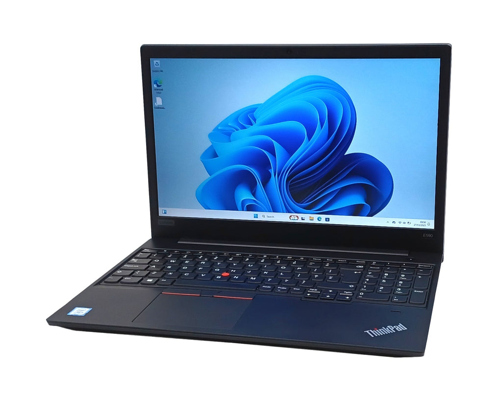 Lenovo ThinkPad E590 Laptop, 15.6" Core i5 8th Gen, 8GB RAM, 256GB SSD, Win 11