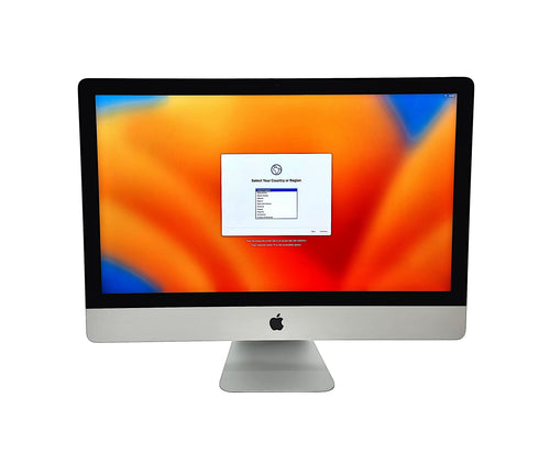 Apple iMac 2017 AiO 27" Retina 5K, Core i7 7th Gen, 16GB RAM, 512GB SSD, Ventura