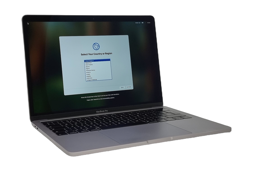 Apple MacBook Pro 2019 Laptop, 13" Core i5 8th Gen, 8GB RAM, 256GB SSD, Sequoia