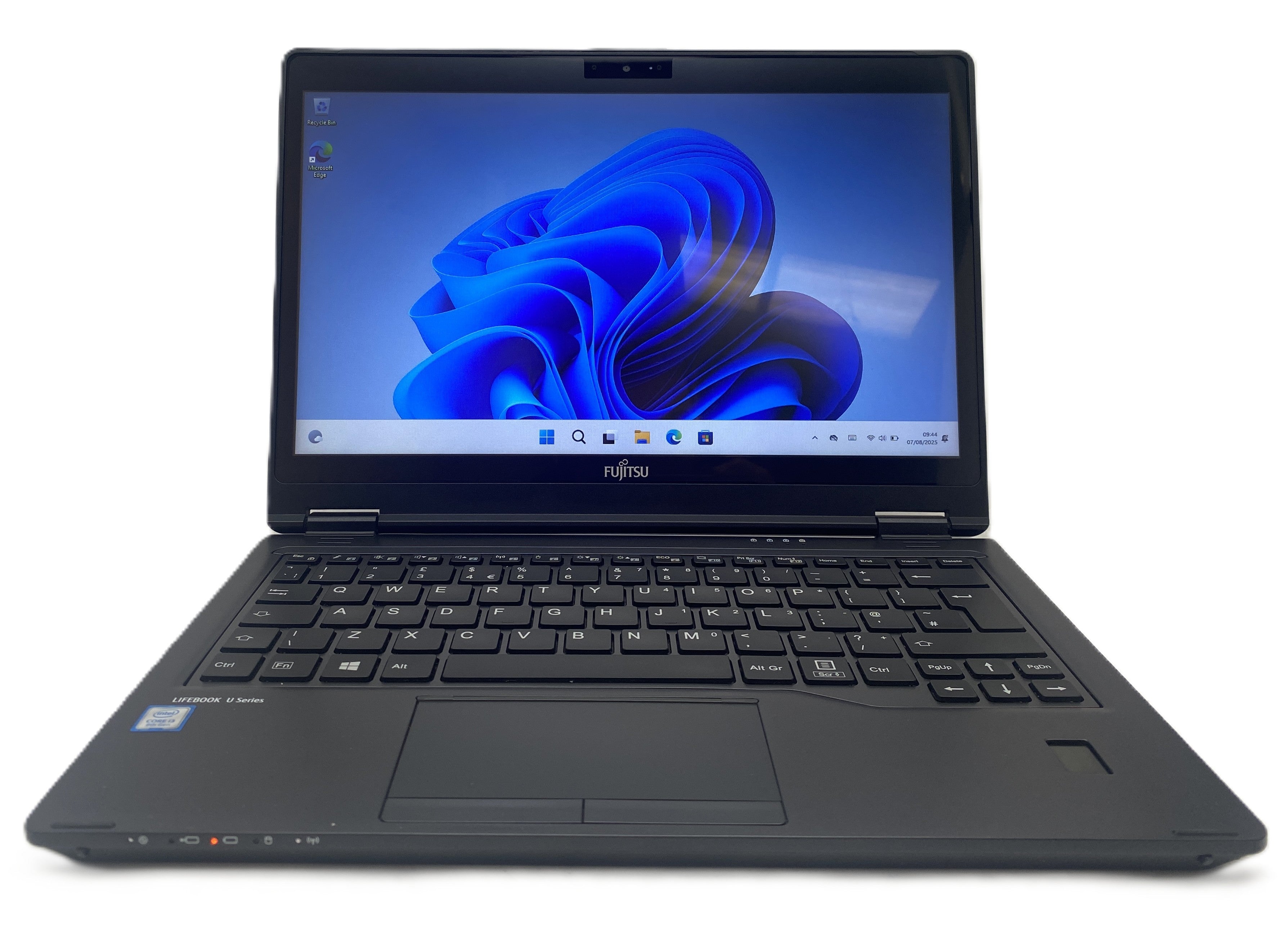Fujitsu Lifebook U729X Laptop, 12.5" Core i3 8th Gen, 8GB RAM, 256GB SSD, Windows 11 (Grade C)