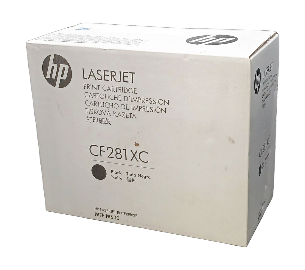Genuine HP CF281XC High-Yield Black Laser Toner Cartridge, Plain Box