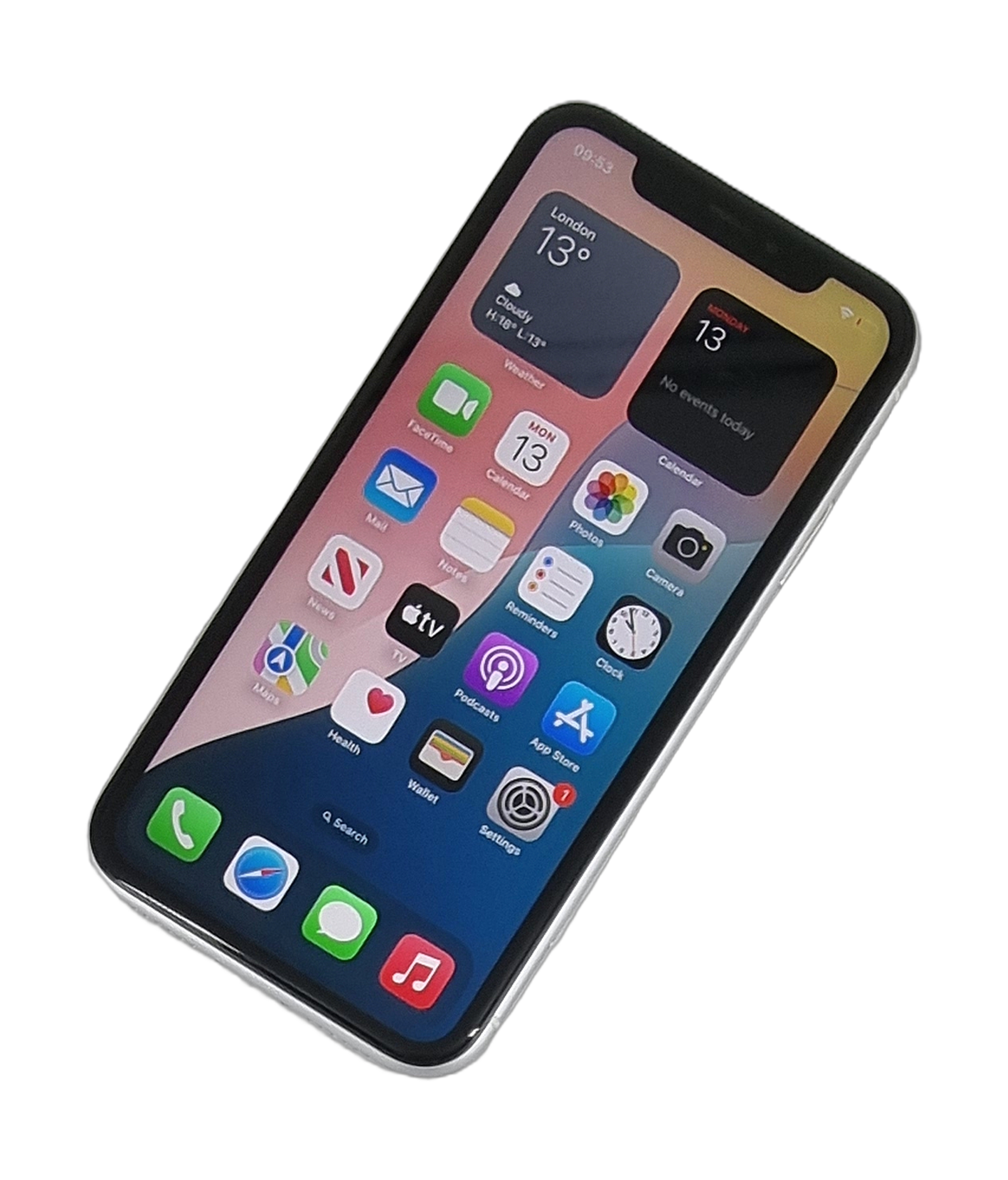Apple iPhone XR Smartphone, 64GB, Network Unlocked, White, A2105