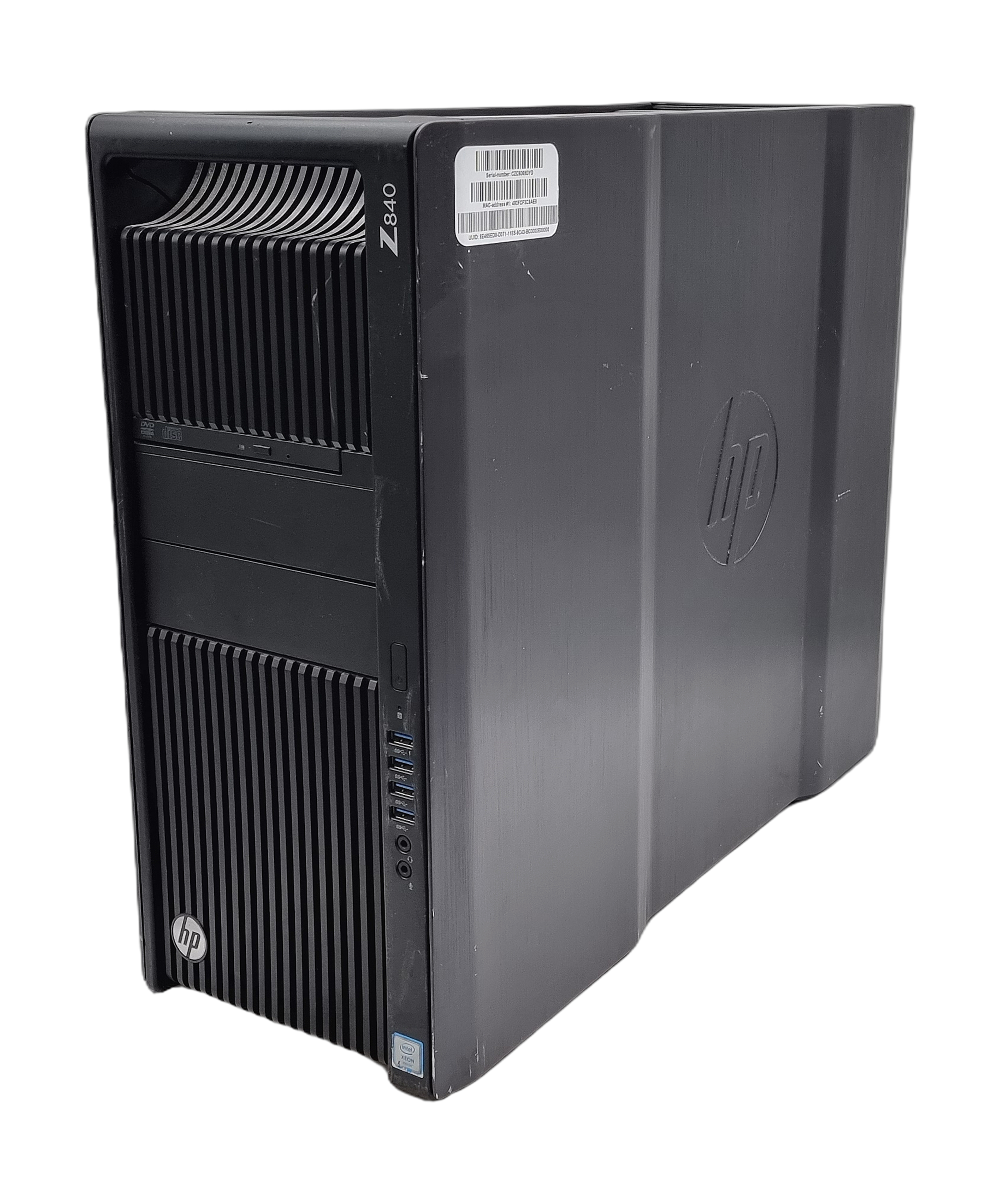 HP Z840 Workstation: 2x Xeon E5-2637v4, 512GB RAM, 2x 3TB HDD