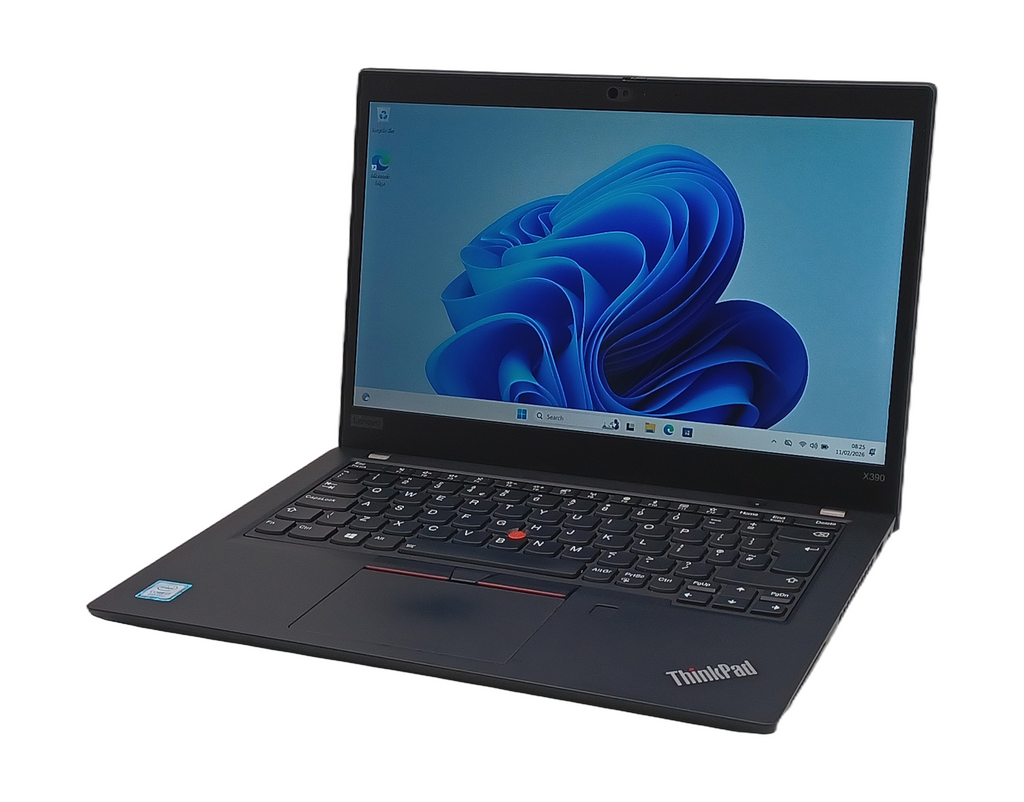 Lenovo ThinkPad X390 Laptop, 13.3" i7 8th Gen, 16GB RAM, 256GB SSD, Windows 11